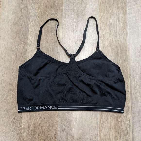 Calvin Klein Performance Black and White Sports Bra - Picture 4 of 11